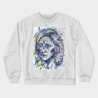 JOHN LOCKE watercolor and ink portrait.1 Crewneck Sweatshirt